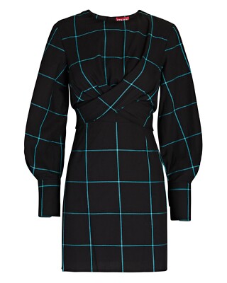 staud black cut out dress STAUD, Nadia Mini Dress in Black, Size Medium