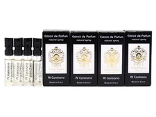 TIZIANA TERENZI AL CONTRARIO EDP 1.5ml .05oz x 4 COLOGNE PERFUME SPRAY SAMPLES