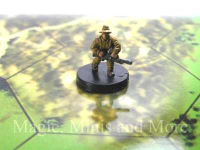 North Africa BREN MACHINE GUNNER #12 Axis&Allies 1940-1943 miniature