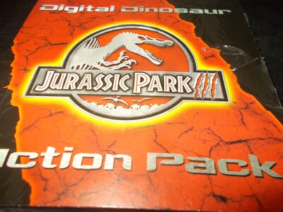 Jurassic Park 3 III - Digital Dinosaur Action Pack PC Game CD ROM Vintage 2001