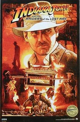 INDIANA JONES AND THE RAIDERS OF THE LOST ARK IMAX MOVIE POSTER 2012 NEW
