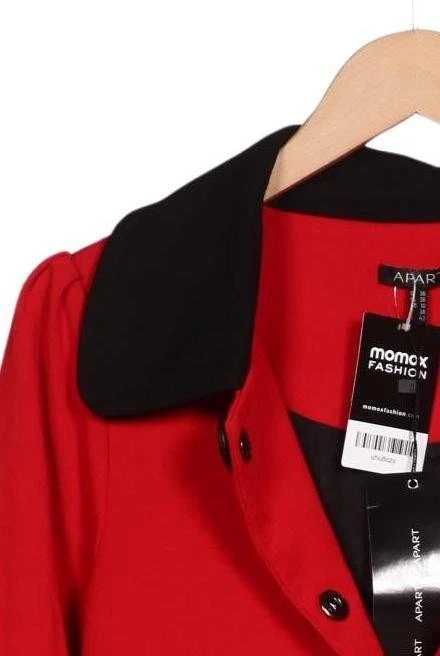 APART Jacke Damen Anorak Jacket Kurzmantel Gr. 36 Rot #uhu8czy