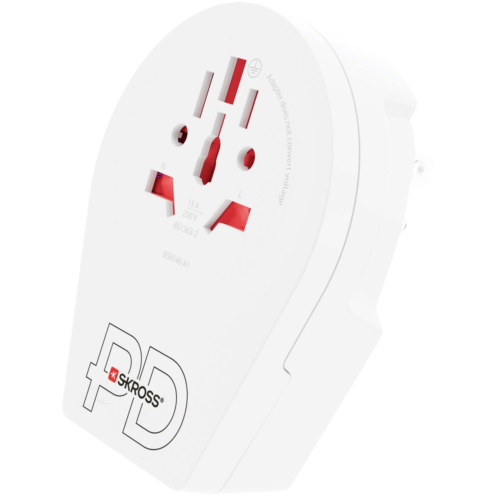 Skross Travel Adapter World to US USB-C PD Ultra-Fast Charging