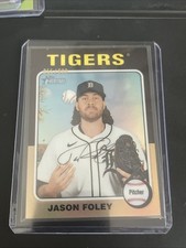 Jason Foley /699 2024 Topps High Number Heritage Chrome #718