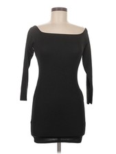 PrettyLittleThing Women Black Cocktail Dress 8