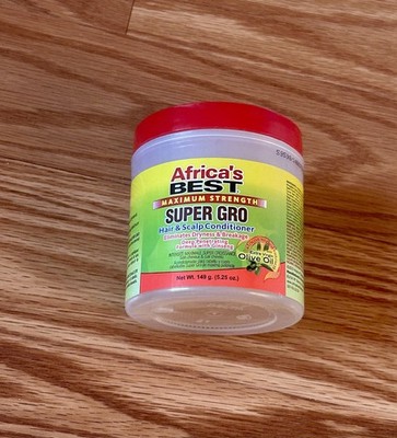 Africas Best Super Gro Hair & Scalp Conditioner 5.25 oz.