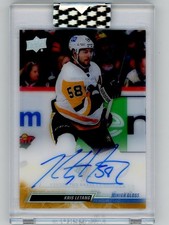 2022-23 Upper Deck Clear Cut High Gloss #CCKL Kris Letang Auto /10 (408582)