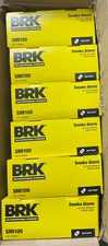 (12) BRK Smoke Alarm Detector SMI100 First Alert