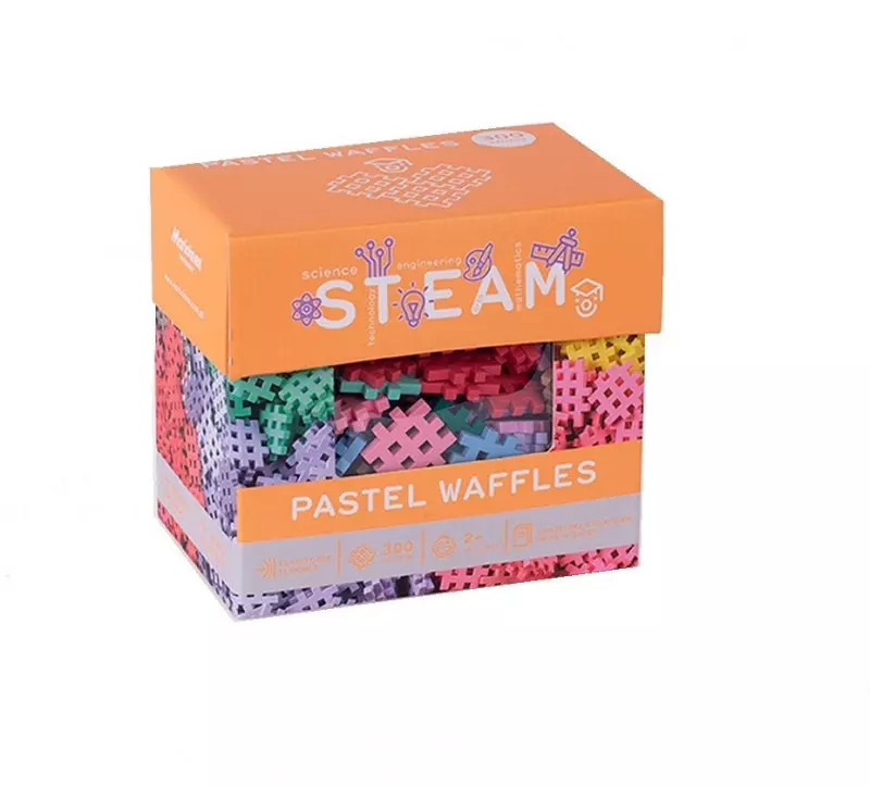 5903033903636 Klocki Waffle mini pastel 300 sztuk 636 Marioinex Mario-inex 13590₽