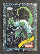 Lizard 2025 Topps Chrome Marvel Spider Web Refractor /399 #85