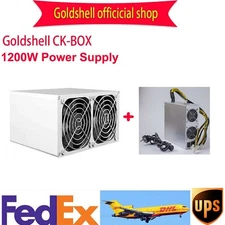 Original Goldshell CK-BOX 1050GH/s ±5% CKB ASIC Miner Mining WIFI w/ 1200W PSU
