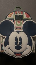 NEW Loungefly MICKEY Holiday Disney Christmas Backpack