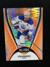 25-26 UD Allure Hockey Orange Slice Parallel 33 Leon Draisaitl