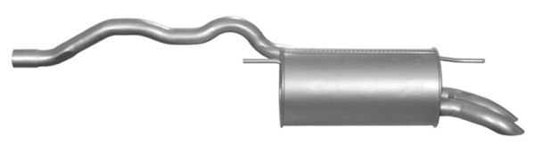 EndschalldäMpfer NachschalldäMpfer Imasaf 72.82.67 FüR Transporter Vw T4 70E 70L-image