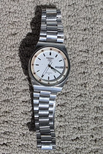 Seiko 5 Vintage Man's Watch, 6309-602A (1980) - for parts / not working