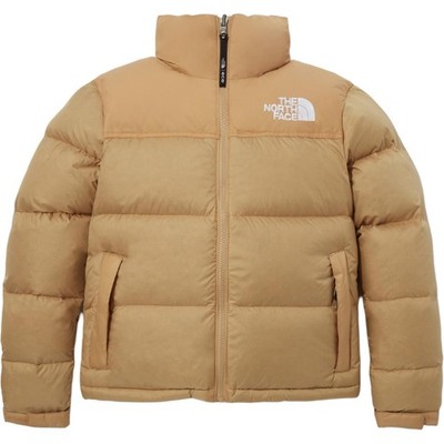 The North Face 1996 Eco Nuptse Color Block Logo Embroidered Packable Hooded