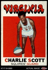 1971 Topps #190 Charlie Scott Squires RC HOF North Carolina 3 - VG