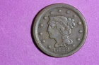Photo of a 1852-P Large Cent from an eBay listing that sold on Jul 21, 2026