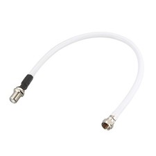 RG6 Coax Cable F Type Male to F Type Female Coaxial Cable 1 Feet