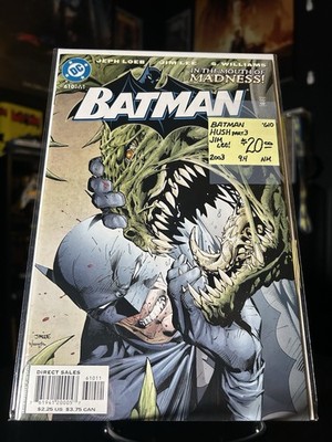 Batman #610 ''Hush'' (2003) 9.4 Near Mint