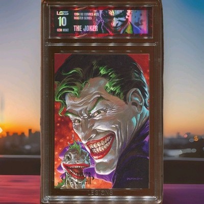 1994 SKYBOX DC MASTER SERIES THE JOKER #33 LEGIONS GRADING SERVICE LGS GEM MT 10