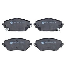 Bremsbelagsatz Scheiben mit Verschleißwarnung HELLA für u.a. TOYOTA C-HR