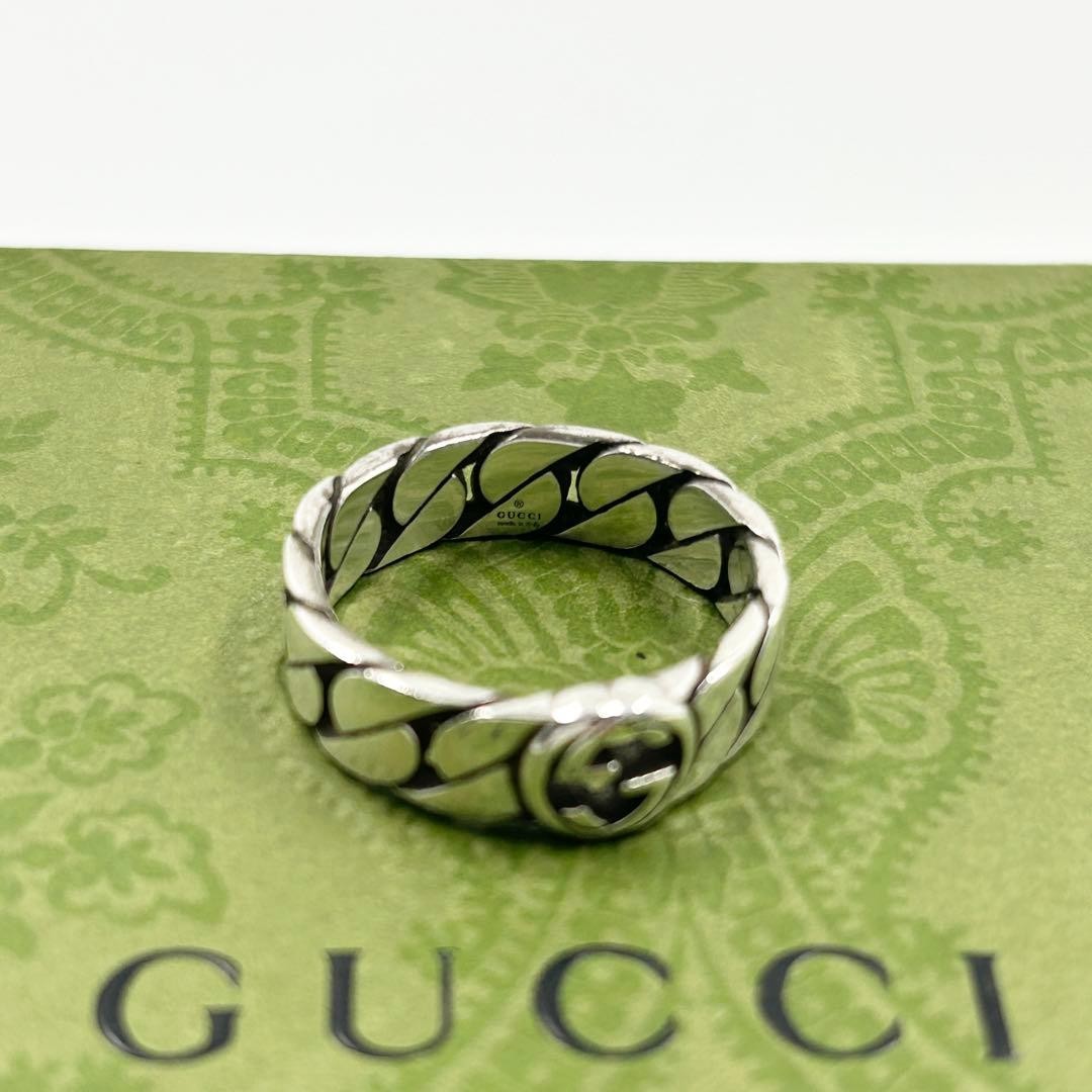 Beautiful item✨ Gucci Ring Interlocking Kihei GG … - image 8