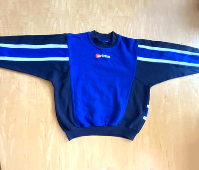 Erima Sport Sweatshirt Size 140 146 Pullover Blue