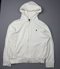 Vintage Polo Ralph Lauren Zip Up Hooded Sweatshirt Size - XL
