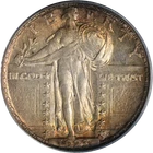 1923-P Standing Liberty Quarter PCGS AU58 Great Eye Appeal Strong Strike