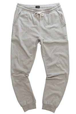 JP 1880 große Größen Lange Sweathose L grau melange Sweathose Homewear