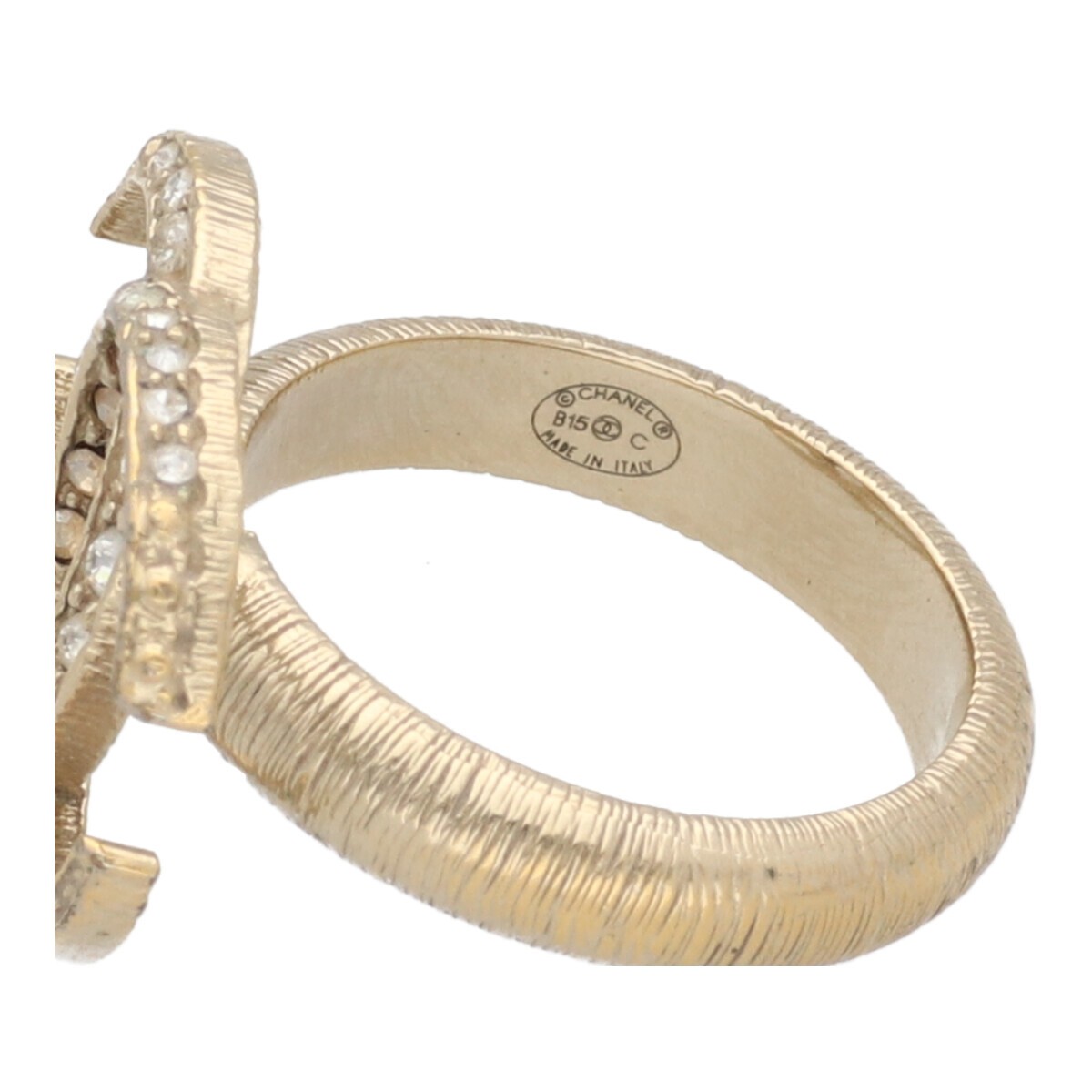 CHANEL   Coco Mark Ring Ring Coco Mark Rhinestone… - image 9