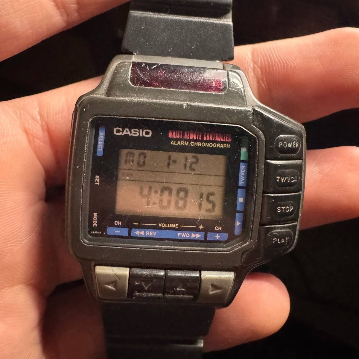 CASIO カシオ　腕リモ　CMD-10-8 Vintage Casio Cmd-10 Remote Controller 1028 Watch TV RARE Japan