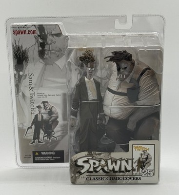 McFarlane Toys Spawn Classic Comic Covers Series Sam And Twitch 2 Action Figures