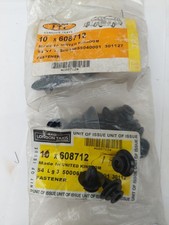 9 X Genuine LTI TX1 TX2 Fastener Part Number: 608712