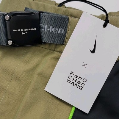 Nike x Feng Chen Wang Cargo Pants Khaki Short Adult Unisex Size M