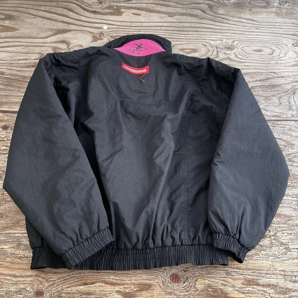 Chaqueta cortavientos Ocean Pacific vintage años 90 talla L negra cremallera completa Foto 2 de 4