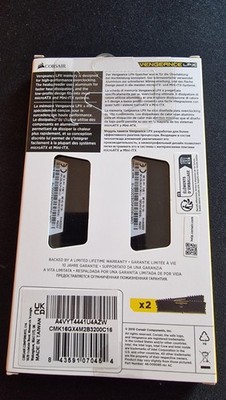 Feb2025 - Corsair Vengeance LPX 16GB (2x8GB) DDR4-3200 CL16 CMK16GX4M2B3200C16