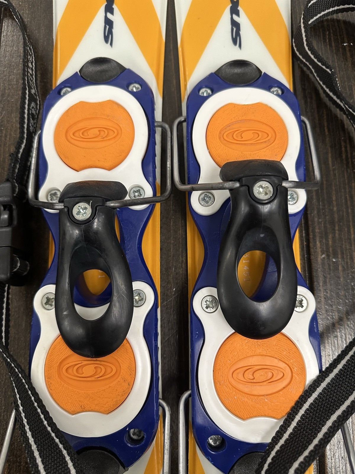 SALOMON SNOWBLADE 60 cm lame da neve sci da trucco corti regolabili con cinghie *LEGGI*