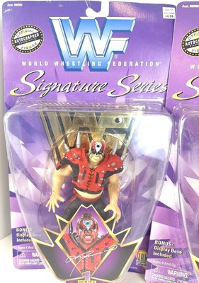 Vintage WWF Jakks Signature Series Action Figures Mankind Road