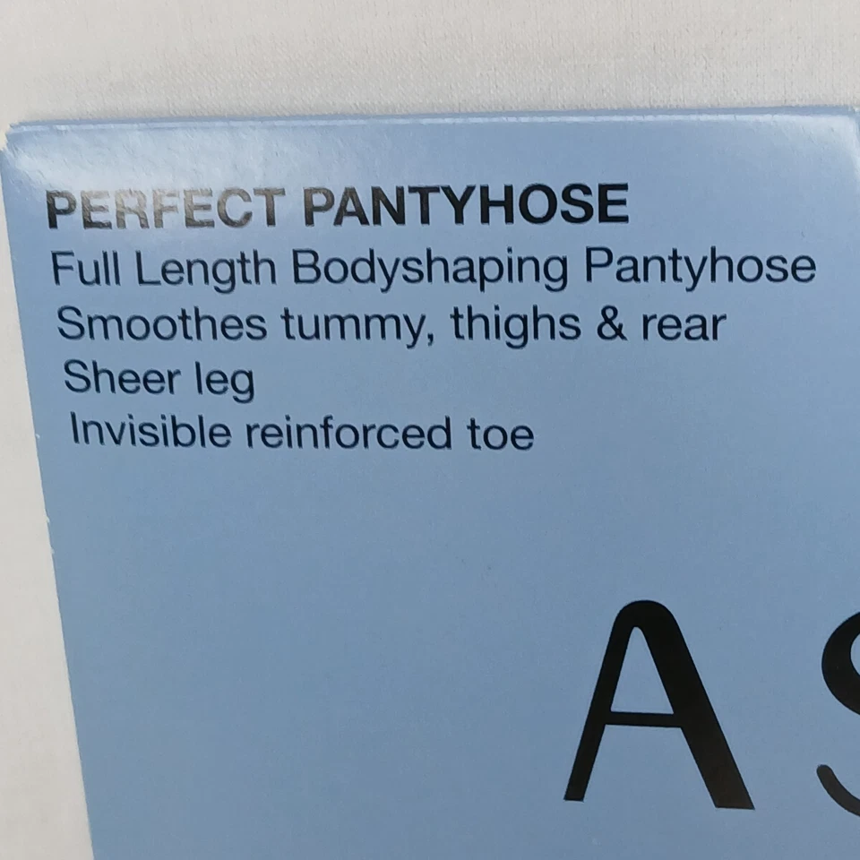 Assets Sarah Blakely perfect pantyhose buff size 6 reinforced toe Bodyshaping  - Image 3 of 4