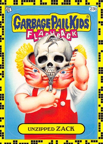 GARBAGE PAIL KIDS 2011 FLASHBACK SERIES 2 PICK-A-CARD YELLOW BASE STICKERS TOPPS - Picture 92 of 321