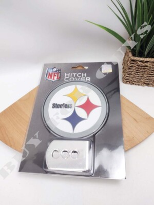 #ad NFL Pittsburgh Steelers Football Siskiyou Logo Truck or SUV Hitch Cover $29.99