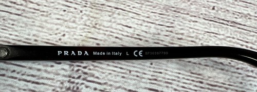 Prada Eyeglasses Frames  VPR 14R TWC-101 Brown Tortoise 52-16-140 Italy - Picture 7 of 14