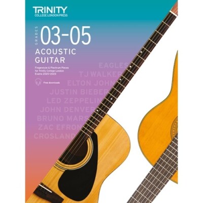 Trinity Akustikgitarre Prüfungsstücke aus 2020 Klasse 3-5 (TCL019943)