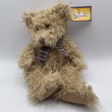 First Main Brown Scraggles Teddy Bear Plush Sitting Classic Stuffed Animal 1114