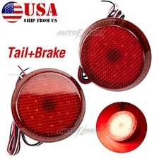 for Nissan Pathfinder Juke XTrail T31 LED Tail Brake Rear Bumper Reflector Light