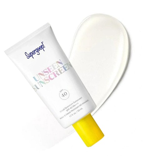50ml Supergoop! Unseen Sunscreen SPF 40 1.7 fl oz Face Sunscreen Glow Screen - Picture 4 of 6