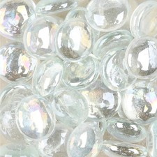 Glass Pebbles Stones Beads for Vase Wedding Decoration Home 50 or 100 Pcs 17-20m