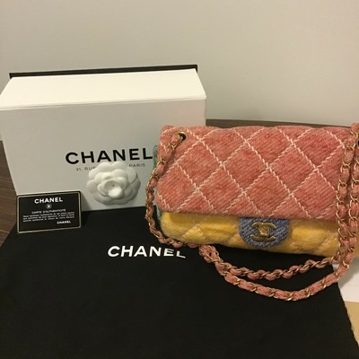 chanel wool bag